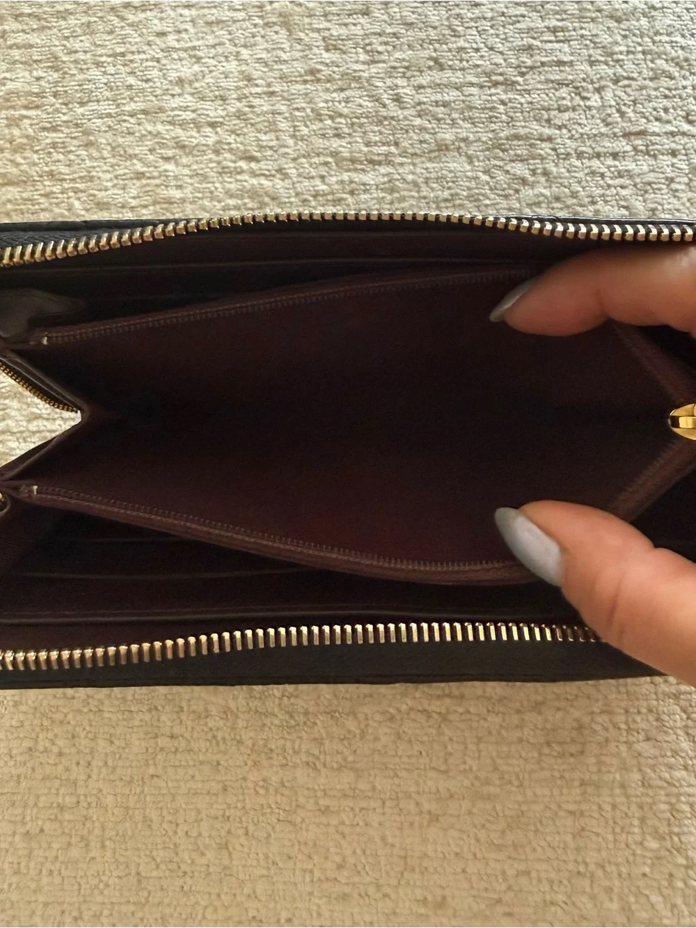CHANEL Caviar Black Quilted Long Zip-Around Wallet - Dustbag Box Ribbon